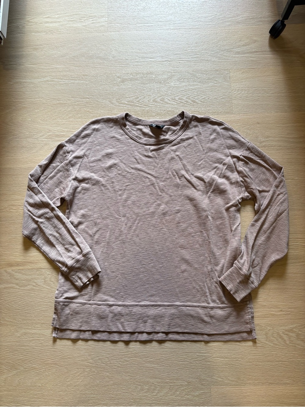 Buffalo David Bitton Light Taupe Long Sleeve Tee